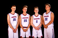 Zack Casali, Orson Wilkins, Colton Hibbert and Jacob McDaniel