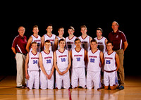 2016 - 2017 NPA Varsity Basketball Team